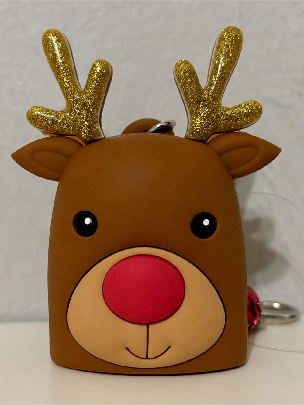 Bath & Body Works Reindeer Rudolph Light Up Pocketbac Sanitizer Holder